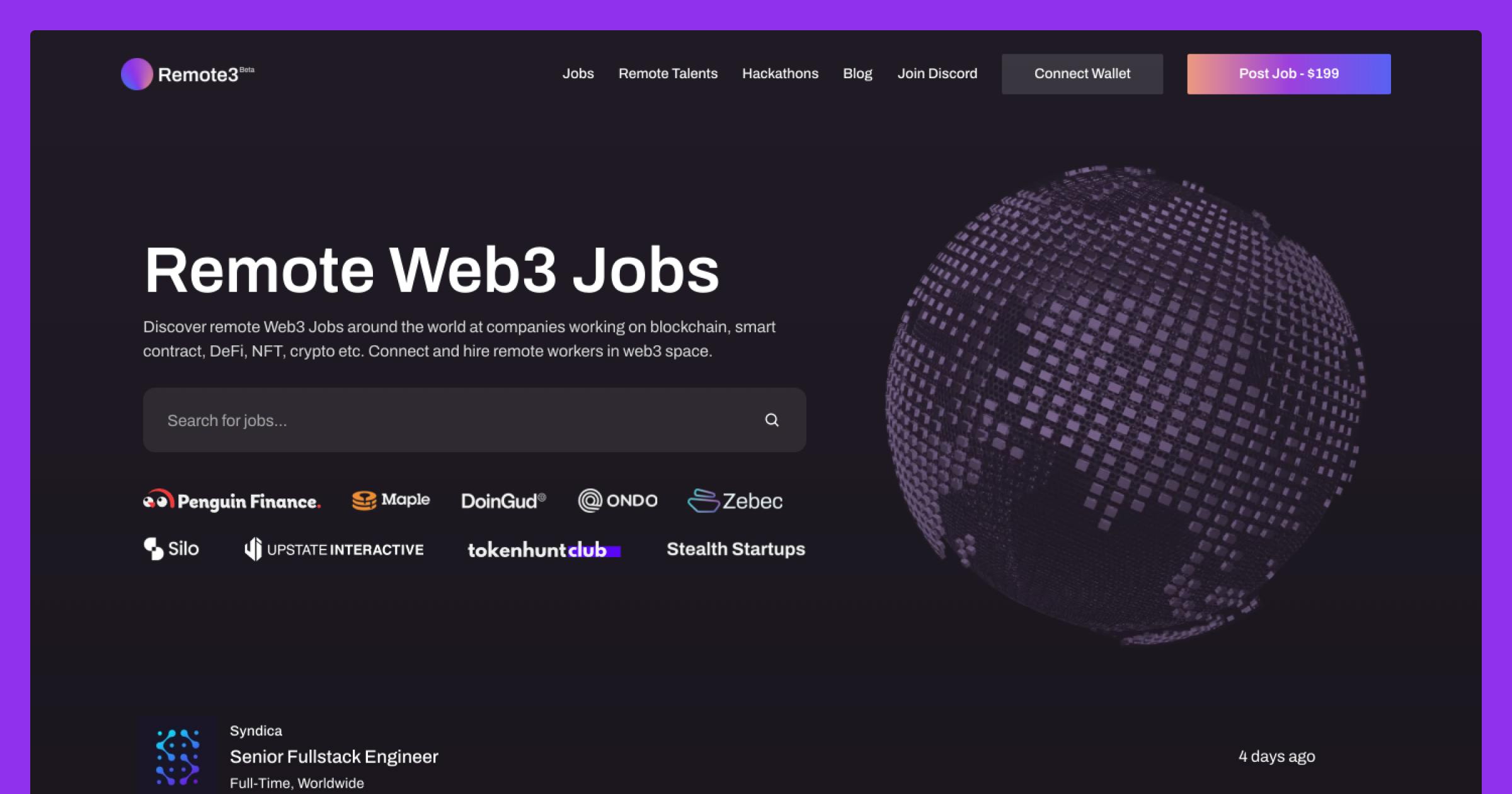 Remote Web3 Jobs: Blockchain, Smart Contract, Crypto Jobs