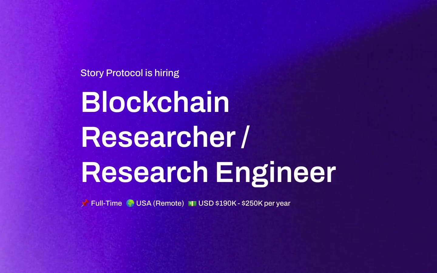 blockchain research jobs remote