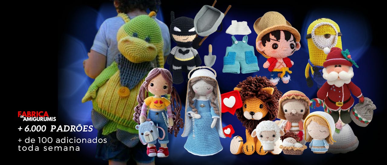 Fabrica de amigurumi / feito para quem ama crochê thumbnail