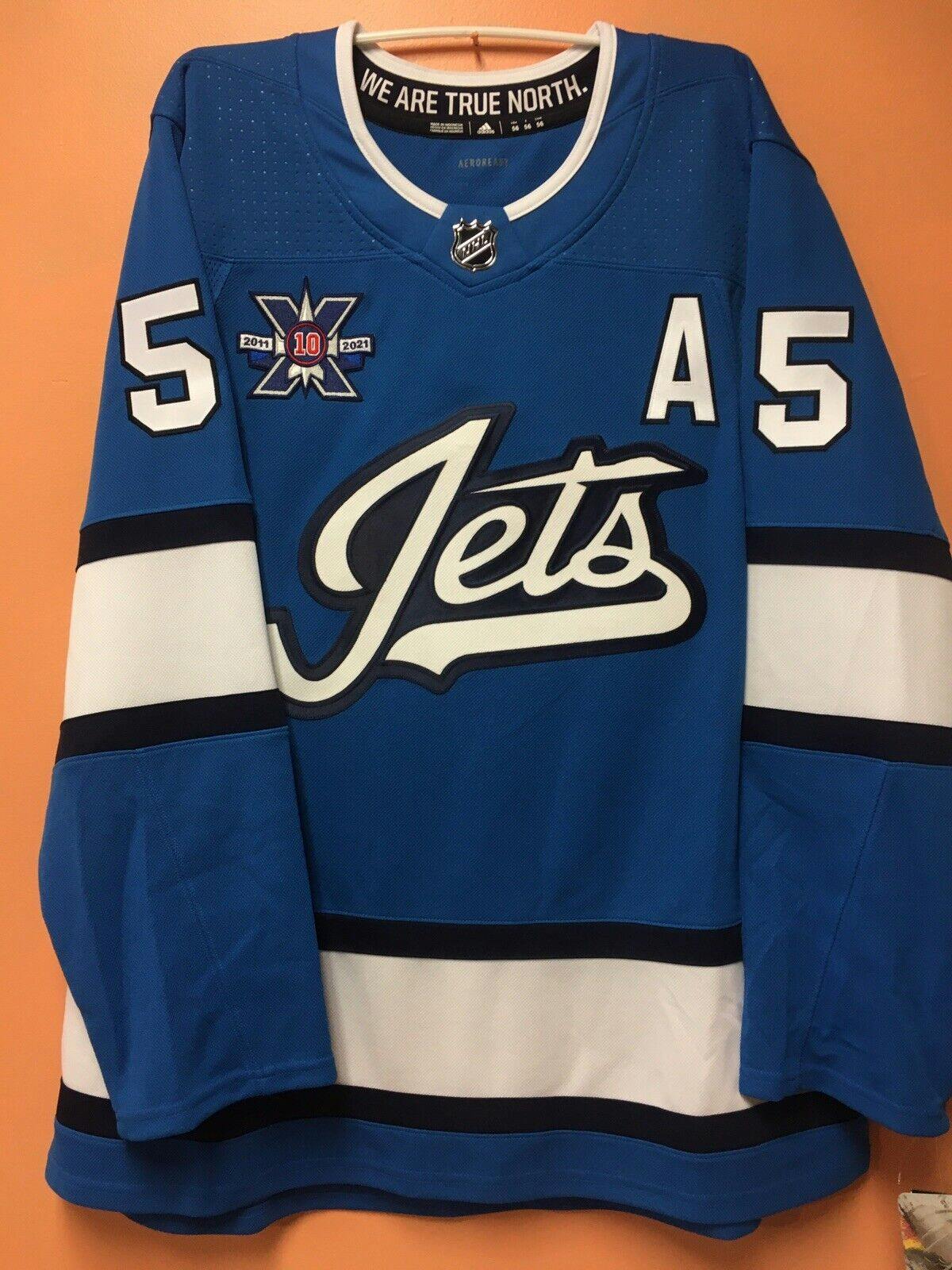 Winnipeg+Jets+NHL+adidas+Alternate+Authentic+Hockey+Jersey+Sz+50