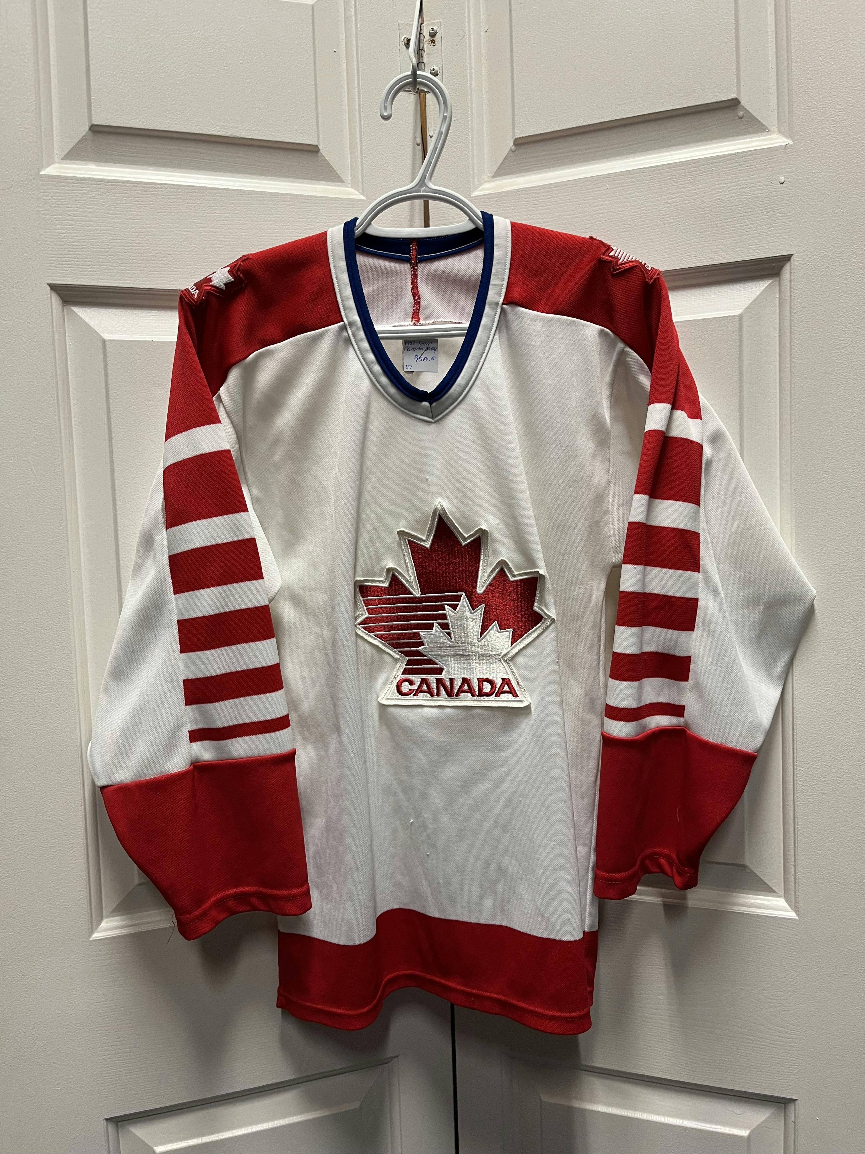 Vintage Hockey Canada Hockey Jersey Nike Size Large NHL 