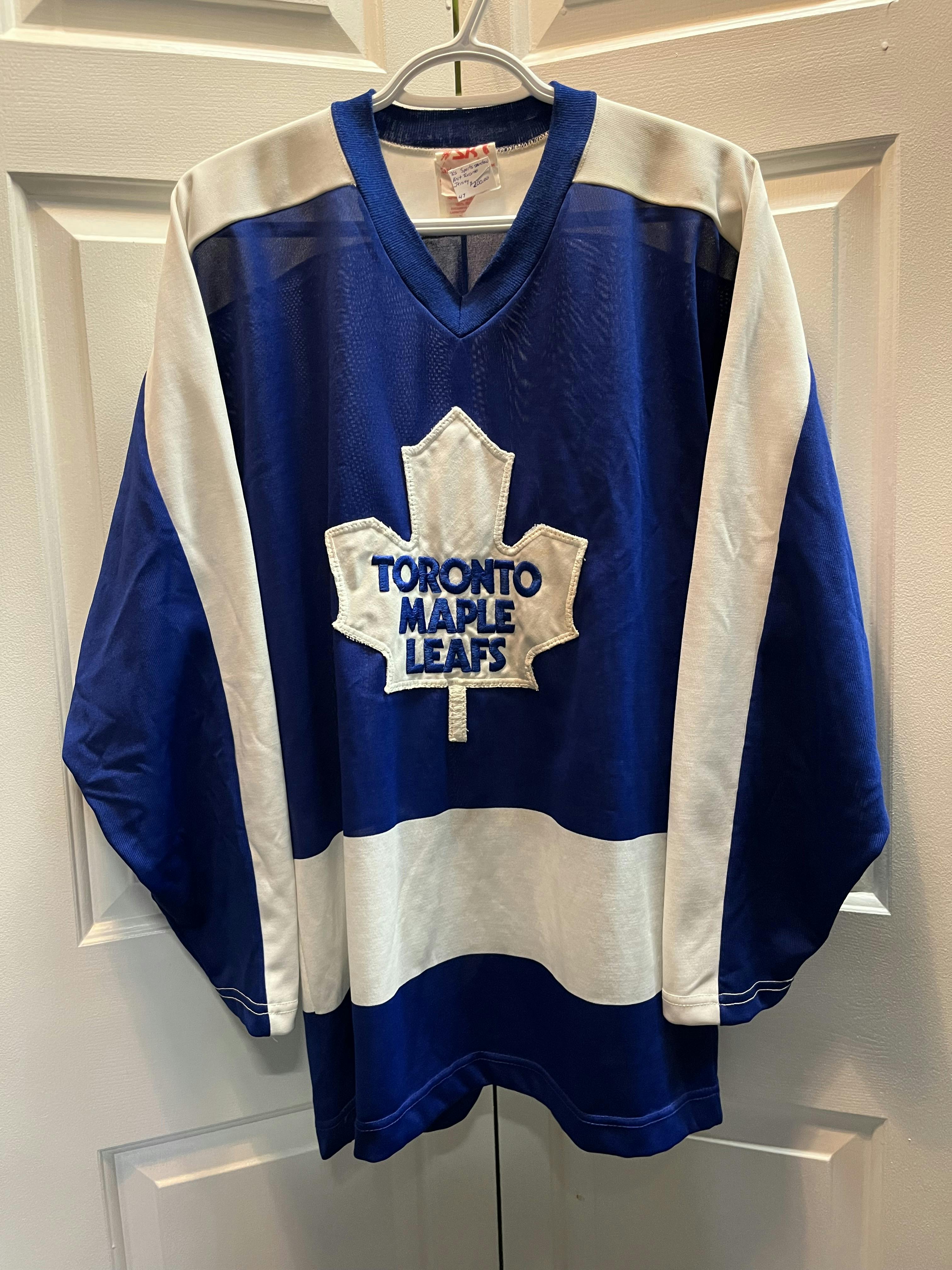 Vintage Toronto Maple Leafs Starter Hockey Jersey Size Large 90s NHL