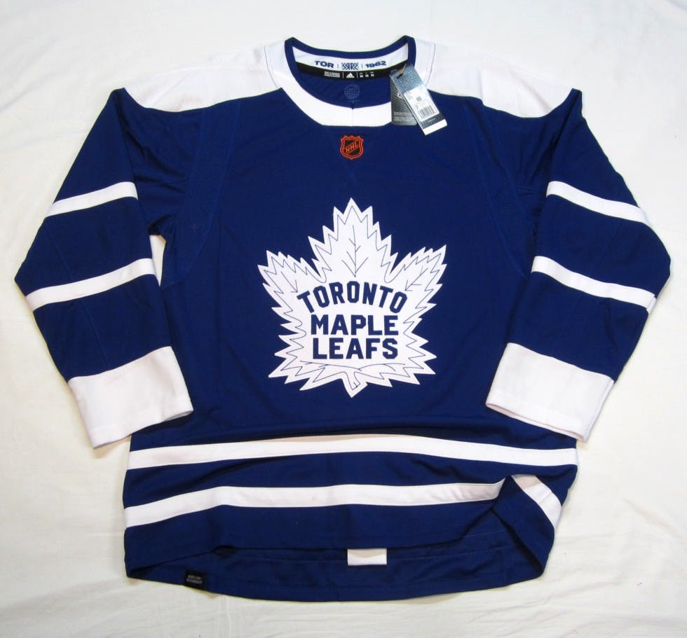 Adidas Authentic Auston Matthews Toronto Maple Leafs Reverse Retro NHL Jersey 46