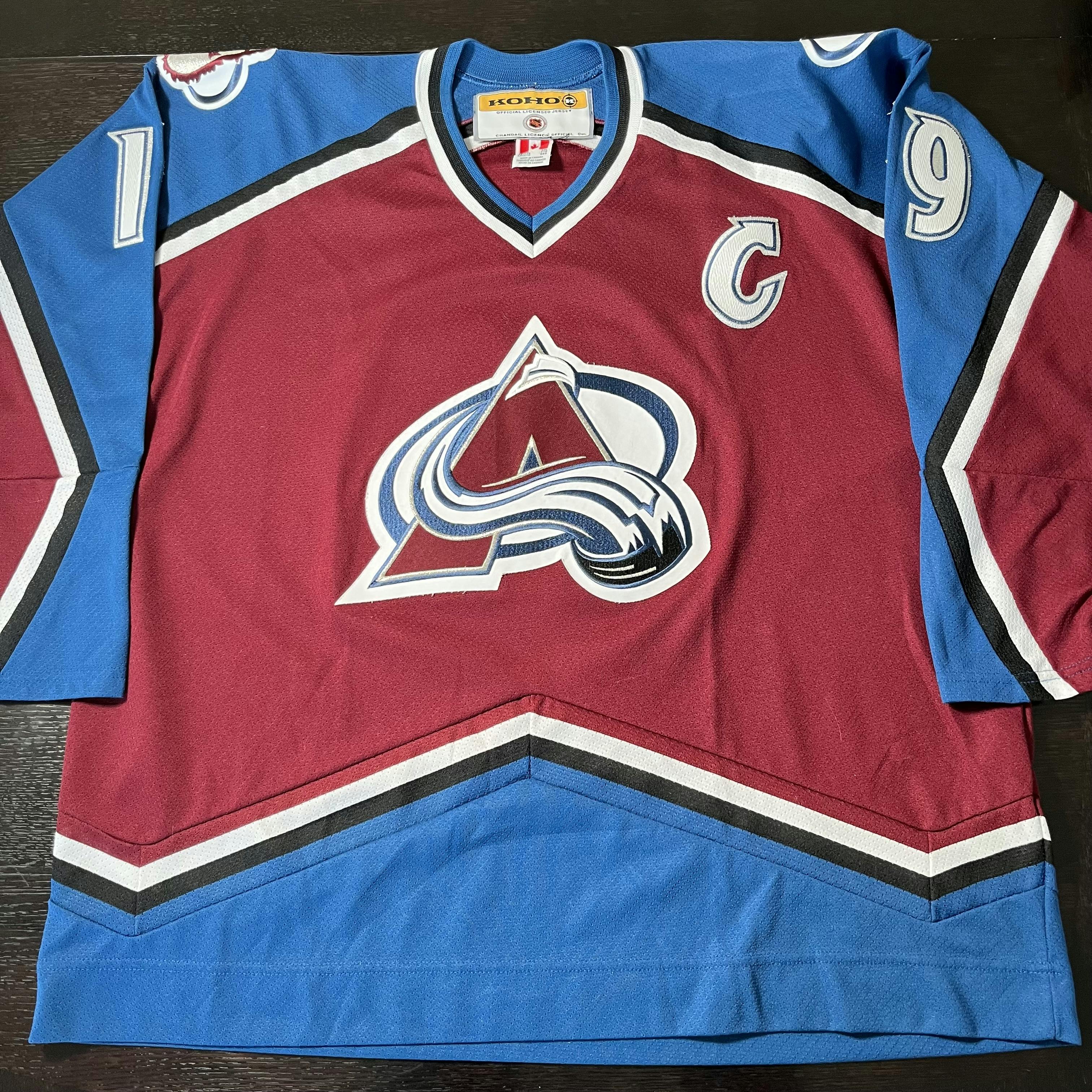 Koho Colorado Avalanche Mens Blank 2001 Stanley Cup Jersey XXL