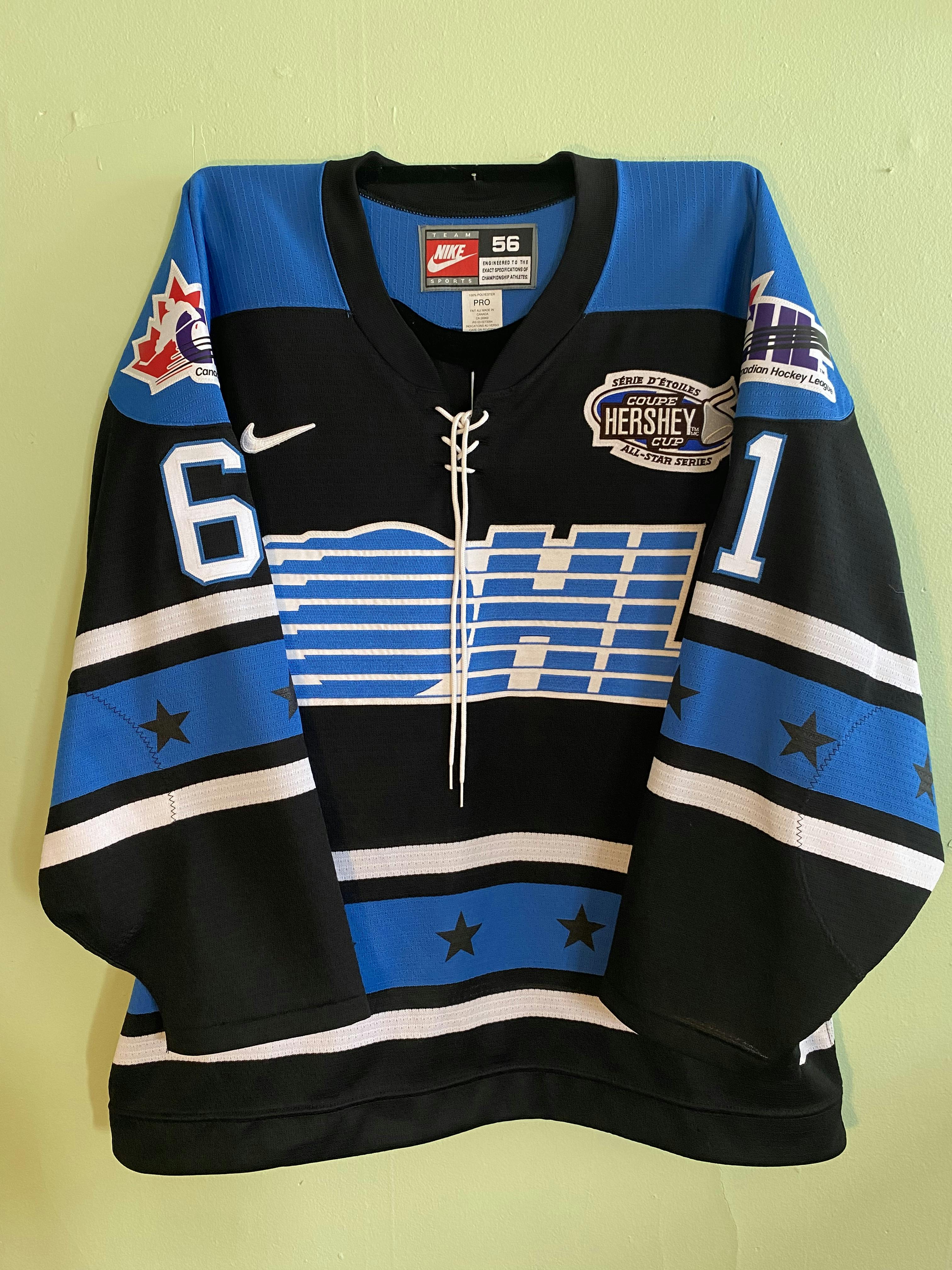 Team Issued NHL MiC Adidas Authentic Tampa Bay Lightning Hockey Jersey -  Size 58