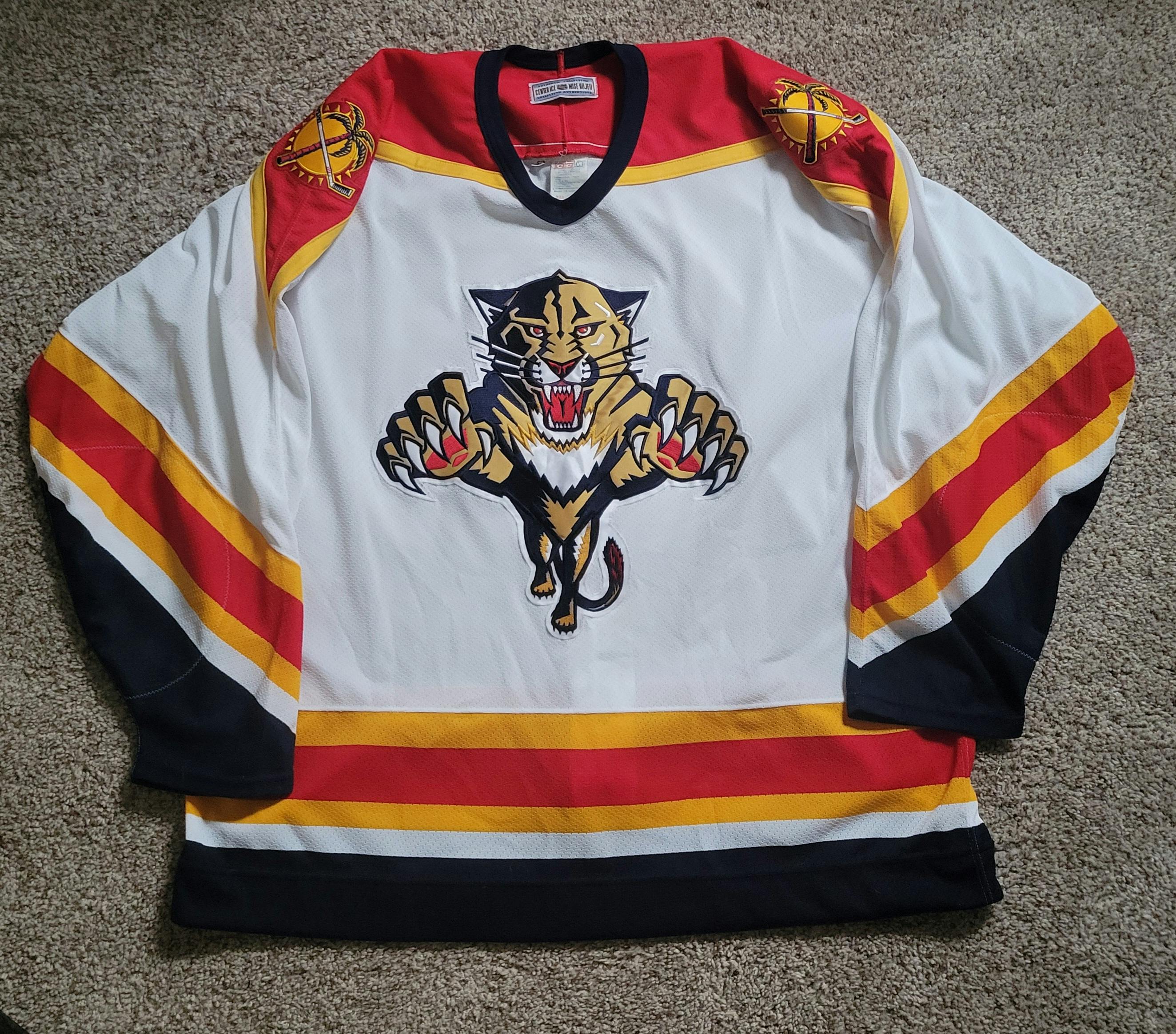 Florida Panthers Authentic Reebok Edge Home Jersey