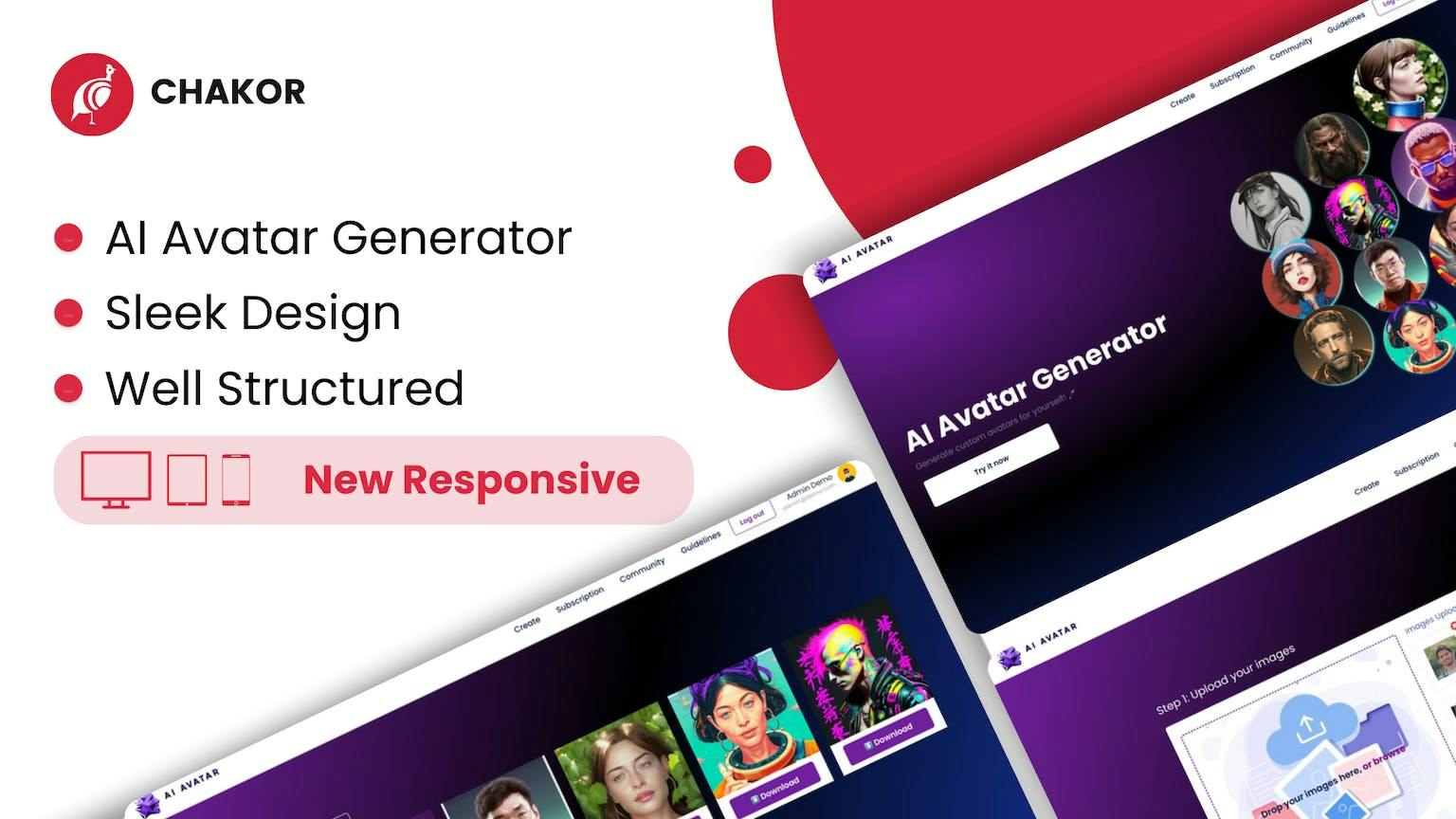 AI Avatar Generator template preview