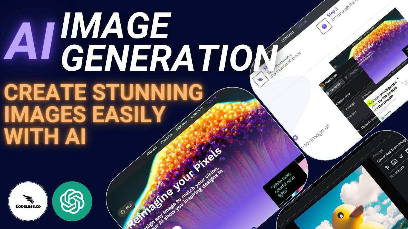 AI Image Gen Dashboard template preview