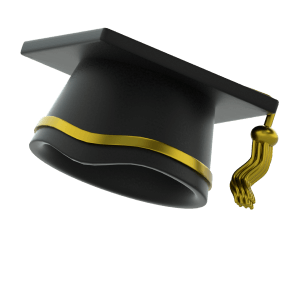 homework bot online Academic cap with tassel.