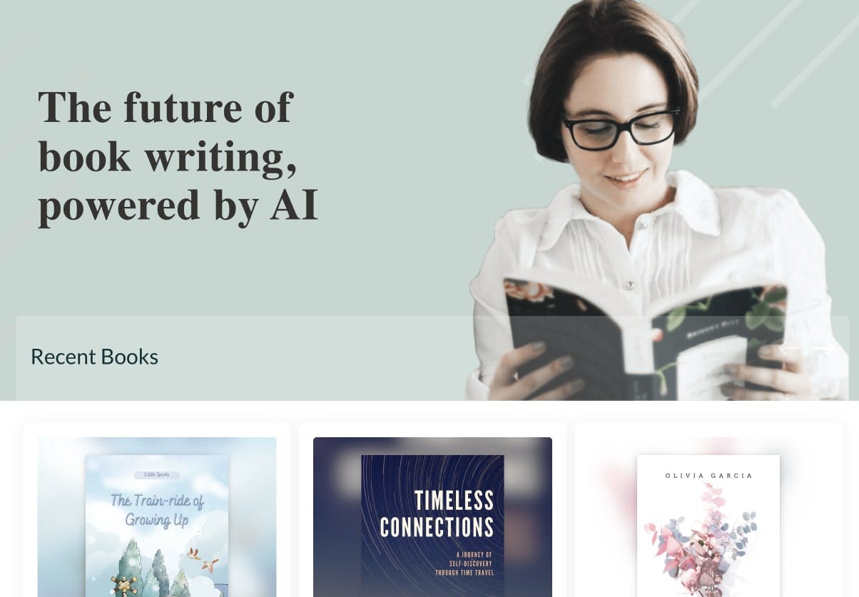 BookAuthor.ai Website Preview