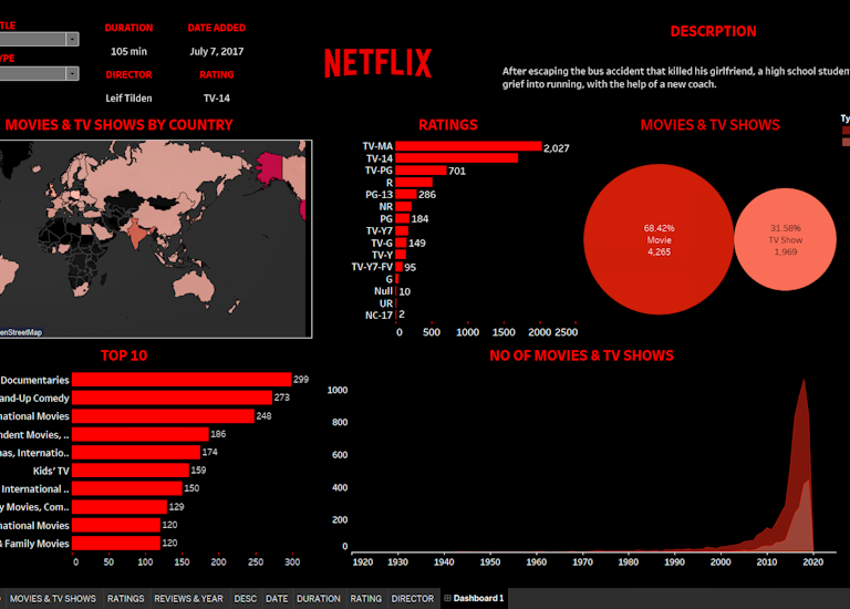 Tableau, Project