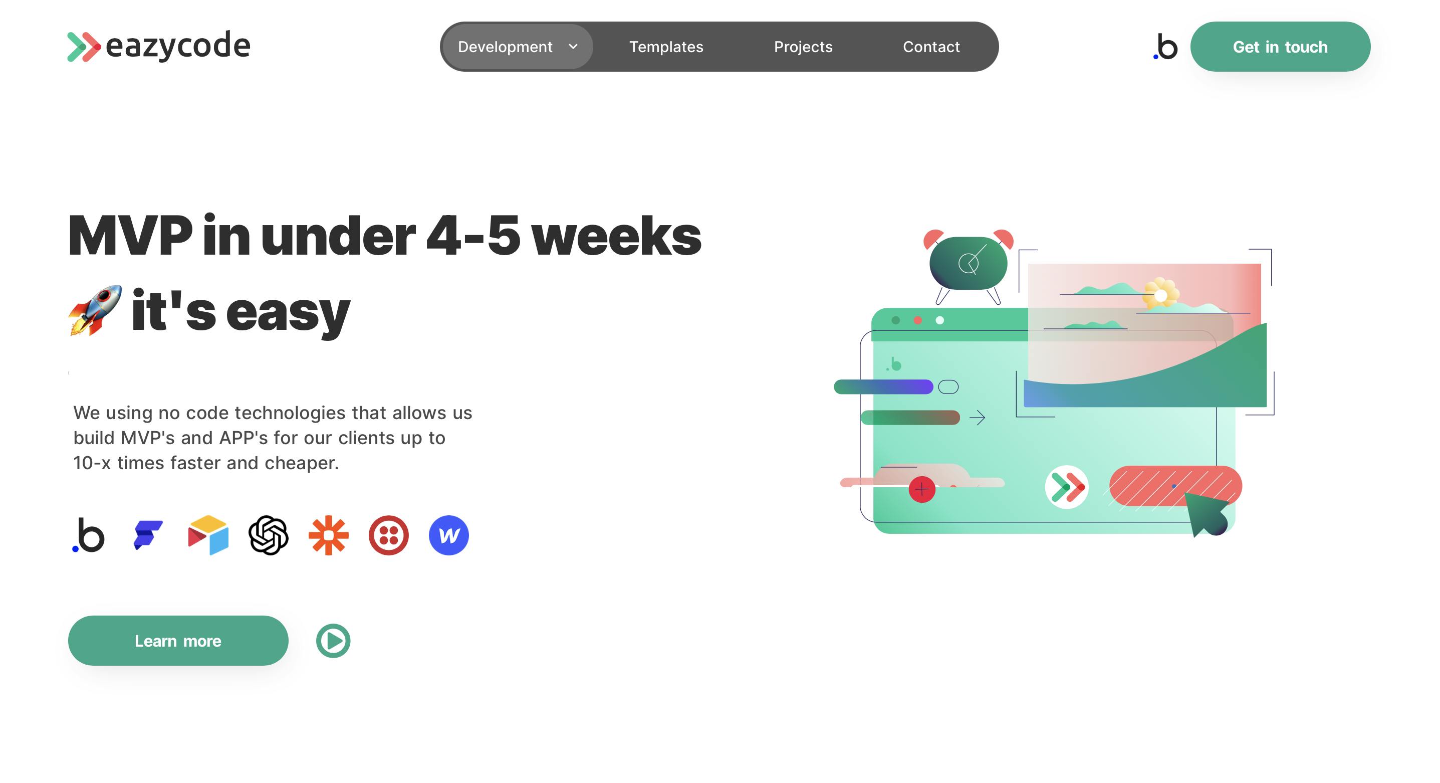 Bubble Templates - No-Code Solutions for Web and Apps | EazyCode
