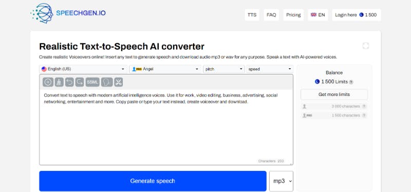 SpeechGen