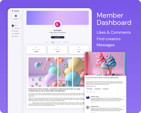 Creator Platform like Patreon Image 1