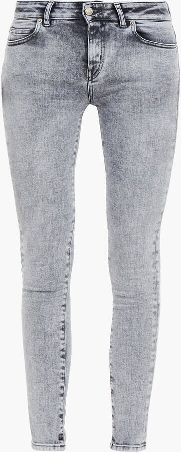 Jelsi acid-wash low-rise skinny jeans
