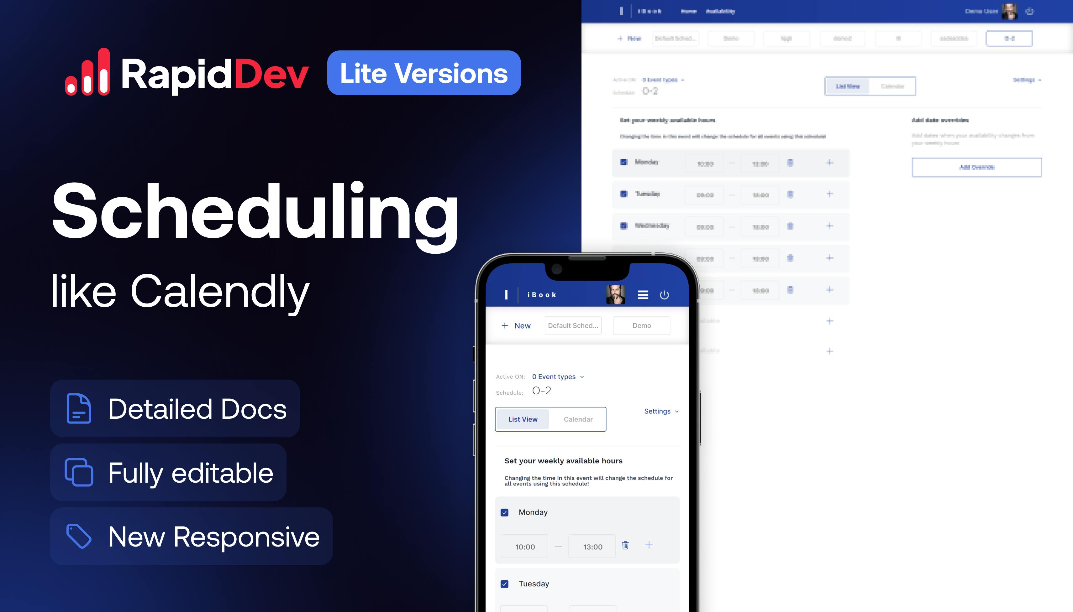 Calendly like Scheduling Lite Template Bubble Calendly like Scheduling Lite Template Bubble