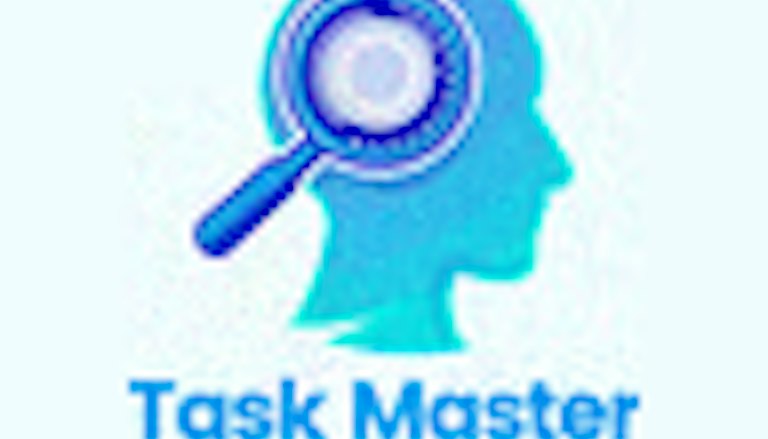 Screenshot demo of the Taskmaster template.