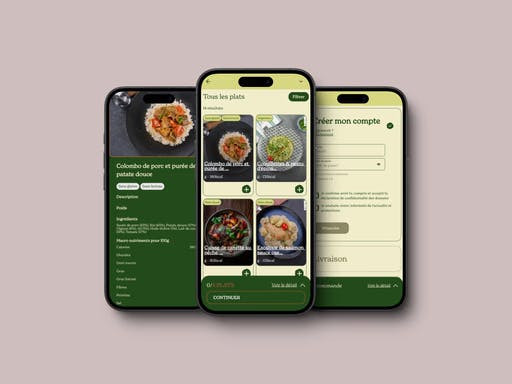 Screenshot of the Dailycieux project.