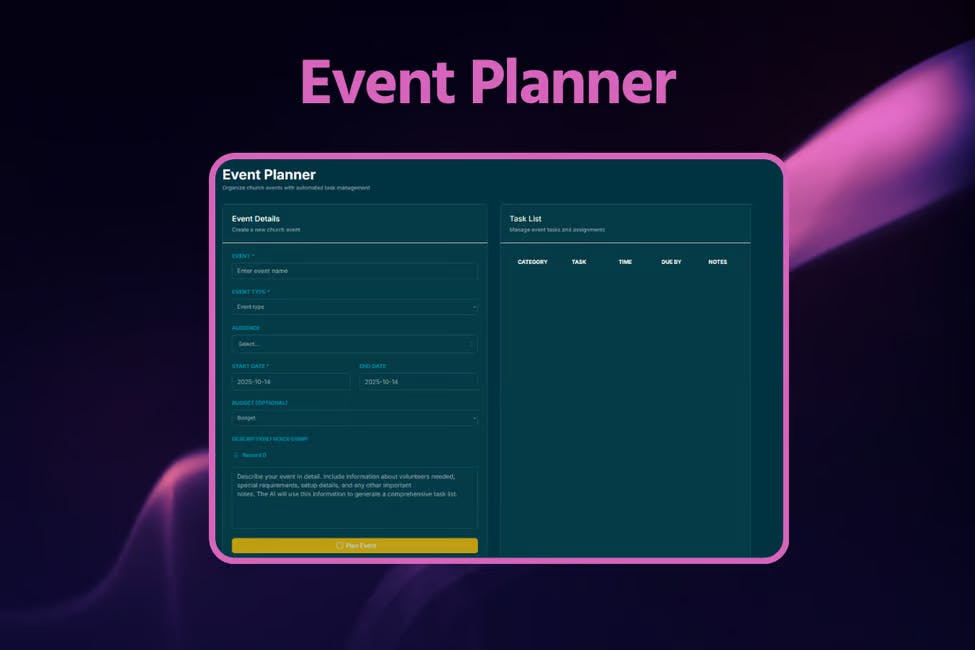 Screenshot of the Sabbath AI project.