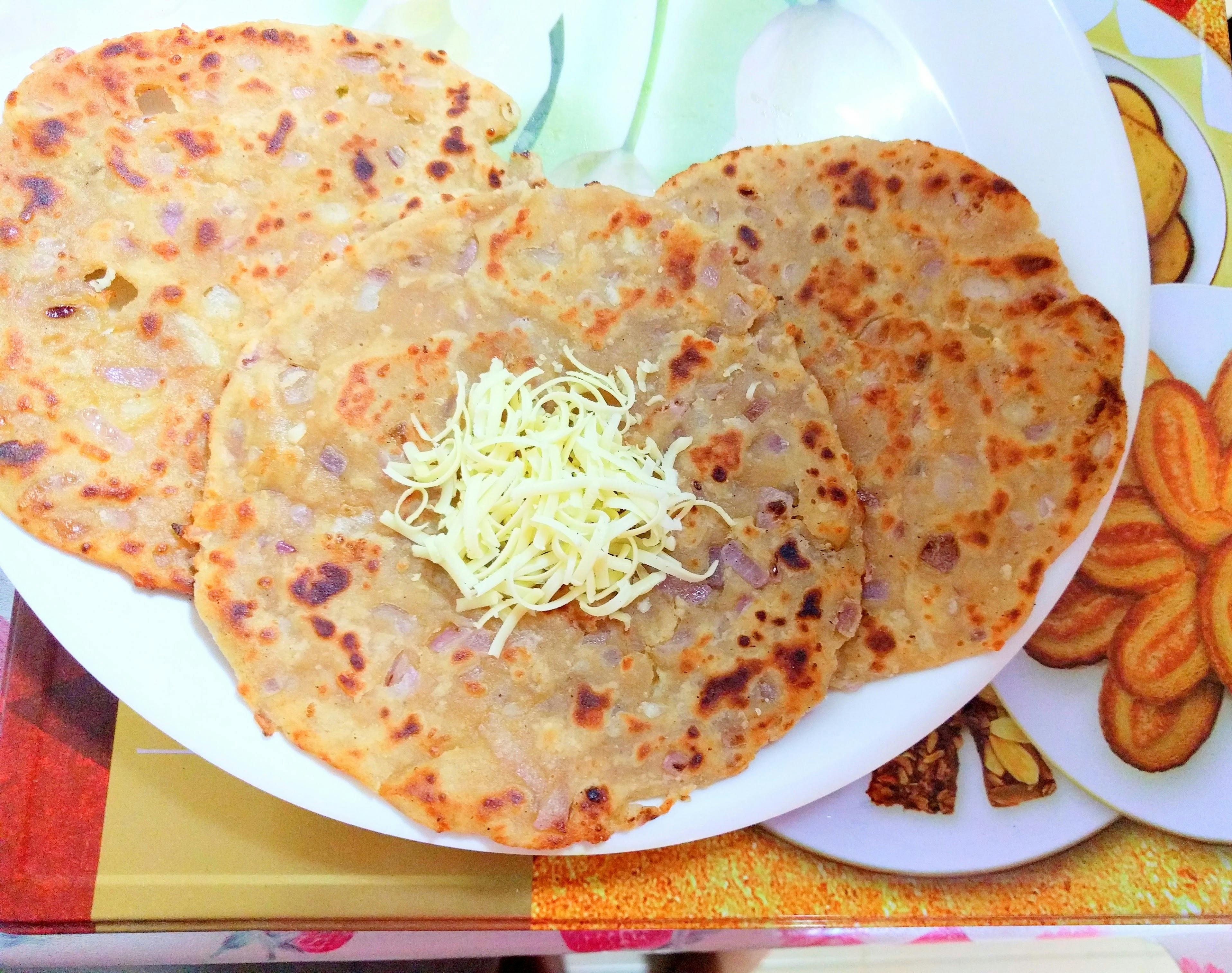 Onion Cheese Paratha Your Veg Recipe