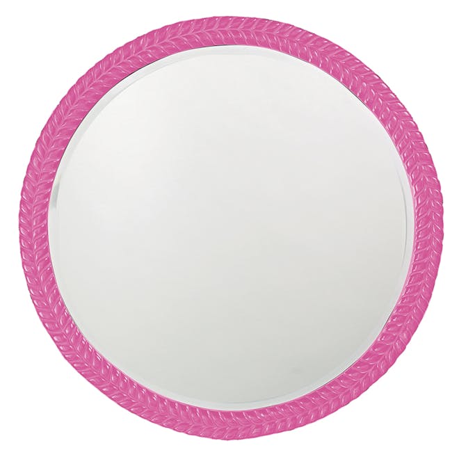 Amelia Glossy Hot Pink Mirror Amelia Glossy Hot Pink Mirror
