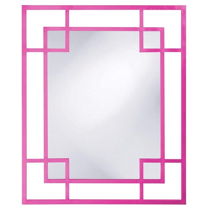 Pink Framed Mirror Pink Framed Mirror