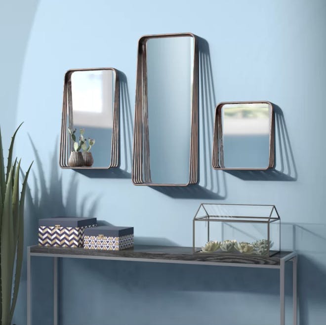 Eide 3-Piece Framed Mirror Set Eide 3-Piece Framed Mirror Set