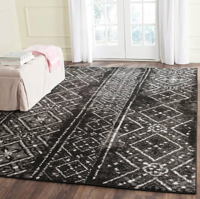 black rug black rug