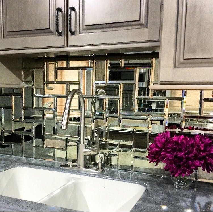 Mirrored Backsplash Inspiration March 2021 Our Guide To The Perfect Backsplash Look