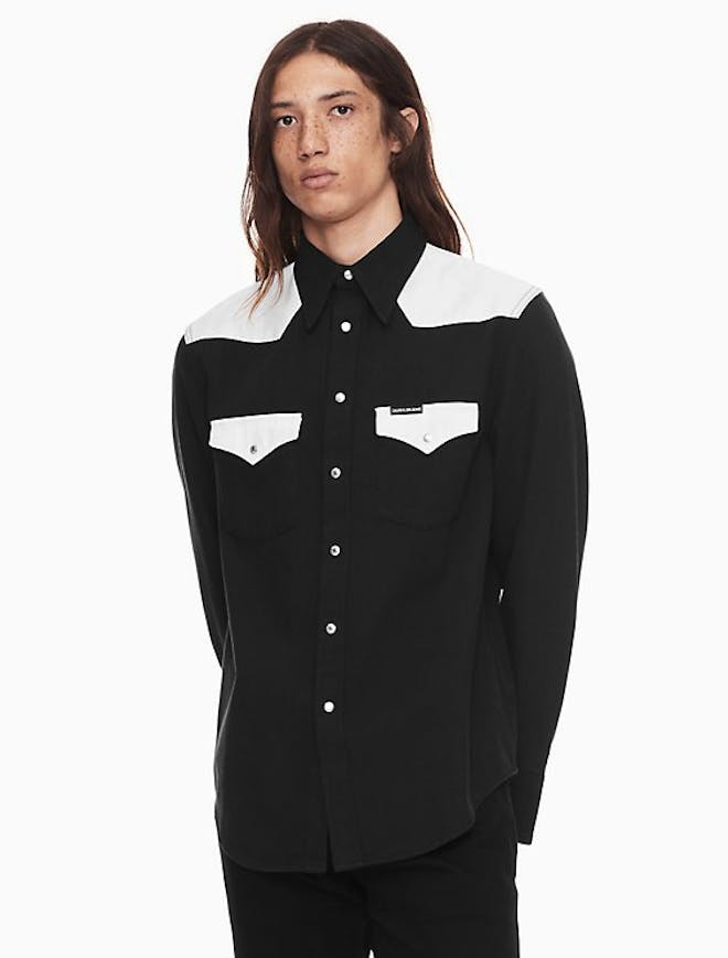 Foundation Western Blocked Shirt Foundation Western Blocked Shirt