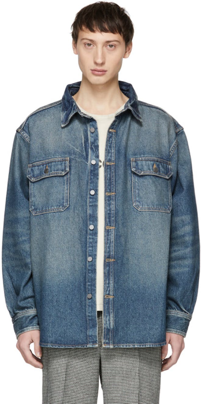 Denim Utility Shirt Denim Utility Shirt