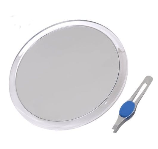 Portable Size Tweezing and Blackhead/Blemish Removal Use for Precise Makeup Application Easy Mounting KEDSUM 6 Inch 15X Magnifying Mirror with 3 Suction Cups 