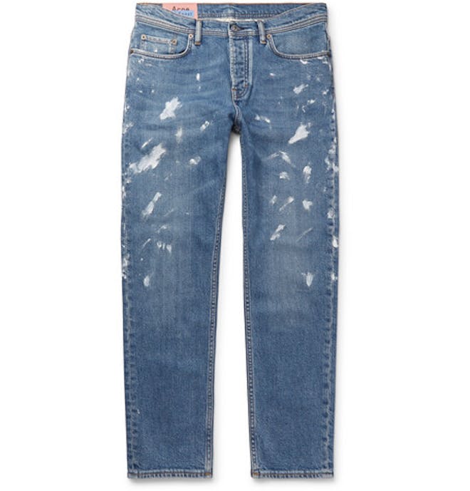 River Paint Splattered Jeans River Paint Splattered Jeans