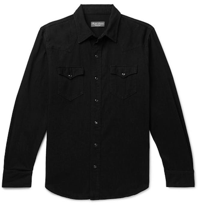 Denim Western Shirt Denim Western Shirt