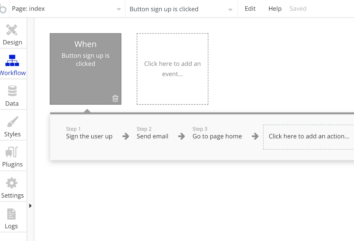 The best way to build web apps without code | Bubble