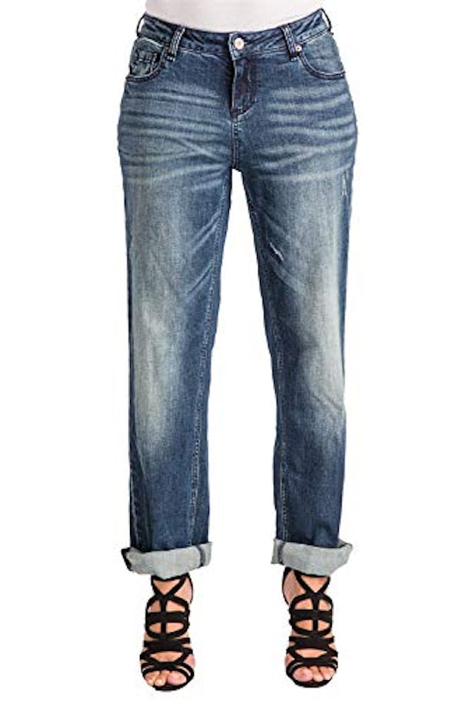 Rolled Boyfriend Jeans Rolled Boyfriend Jeans