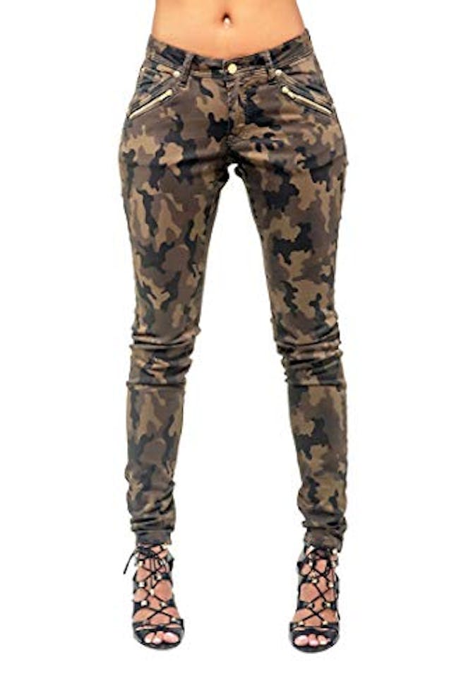 Camo Coated Jeans Camo Coated Jeans