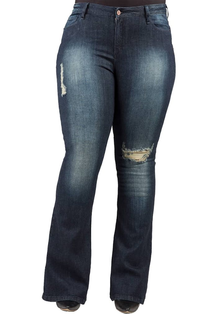 Kylie Curvy Fit Flare Leg Jeans Kylie Curvy Fit Flare Leg Jeans