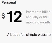 squarespace, website, package, plan, pricing