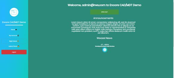 Encore Roleplay System Template Bubble