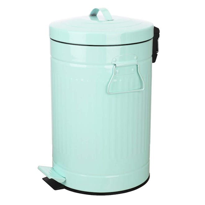 Retro Vintage Trash Can with Lid Retro Vintage Trash Can with Lid