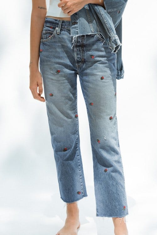 Loverboy by AMO Loverboy by AMO, embroidered jeans