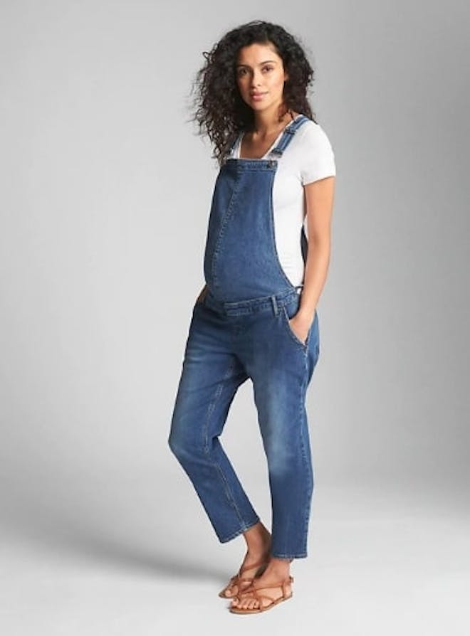 Maternity Denim Overalls Maternity Denim Overalls