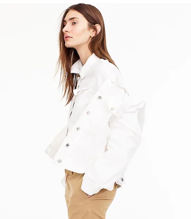 White Denim jacket White Denim jacket