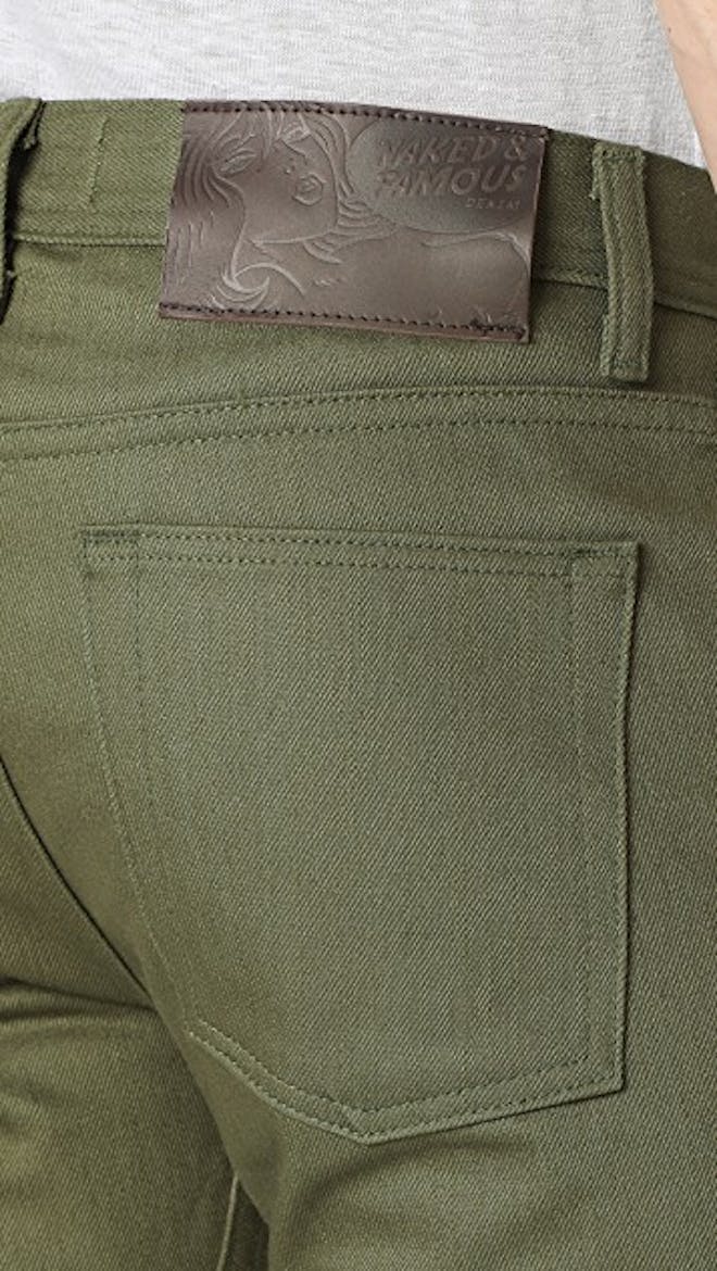 Weird Guy-Khaki selvedge chino Weird Guy-Khaki selvedge chino