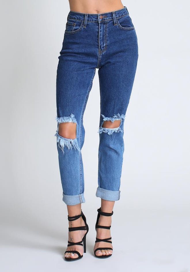 P1354 - Fade Away Mom Jeans P1354 - Fade Away Mom Jeans