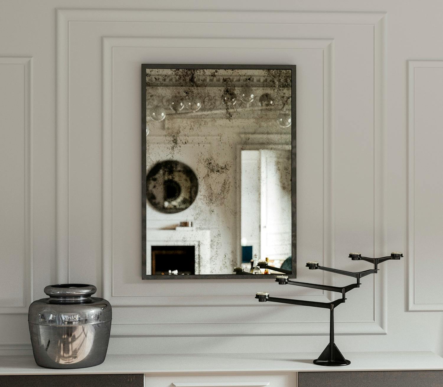Verre Eglomise Mirror