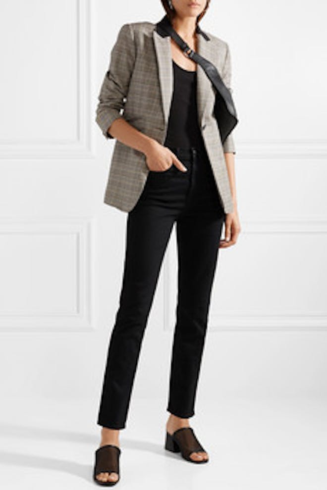 Cigarette high-rise slim-leg jeans Cigarette high-rise slim-leg jeans