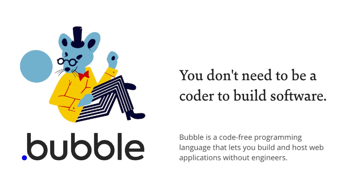 Bubble – The best way to build web apps without code