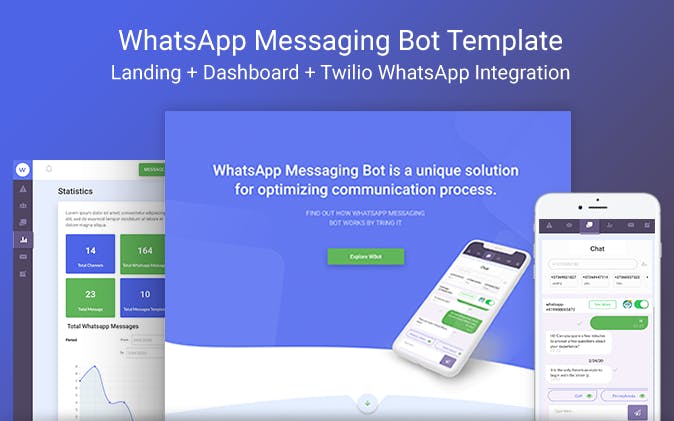 whatsapp bot template bubble